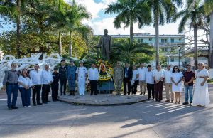 Gobierno de Cozumel conmemora el CCXX aniversario del natalicio de Benito Pablo Juárez García