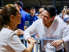 Reconoce Renán Sánchez Tajonar visita de la presidenta Claudia Sheinbaum y entrega histórica en Felipe Carrillo Puerto