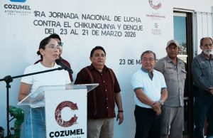 Gobierno de Cozumel da Banderazo de salida para la Primera Jornada Nacional contra el Chikungunya y Dengue