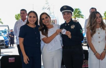 Con inversión superior a 100 mdp, Mara Lezama entrega histórico equipamiento para reforzar la seguridad en Quintana Roo