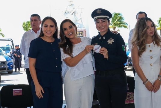 Con inversión superior a 100 mdp, Mara Lezama entrega histórico equipamiento para reforzar la seguridad en Quintana Roo