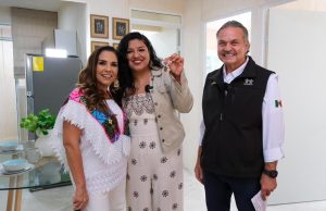 Mara Lezama informa en la mañanera, con la Presidenta Claudia Sheinbaum, avance histórico en vivienda para Quintana Roo