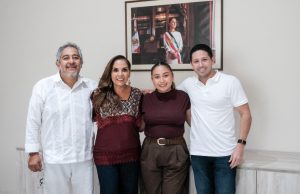 En reunión con la gobernadora Mara Lezama, Renán Sánchez Tajonar refrenda la unidad y el apoyo del Verde en la transformación de Quintana Roo