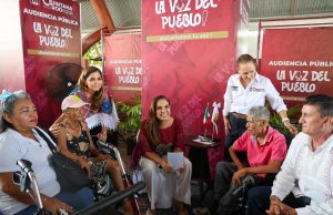 Mara Lezama brinda 976 atenciones en la audiencia pública “La Voz del Pueblo” celebrada en Bacalar