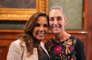 Mara Lezama participa con Claudia Sheinbaum en revisión de avances del IMSS Bienestar
