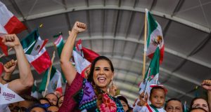 Mara Lezama y más de 25 mil quintanarroenses respaldan llamado de Claudia Sheinbaum en defensa de México