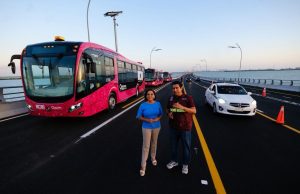 Comienzan las pruebas de MOBI de la Ruta 27 con conexión al Puente Nichupté y Arco Norte